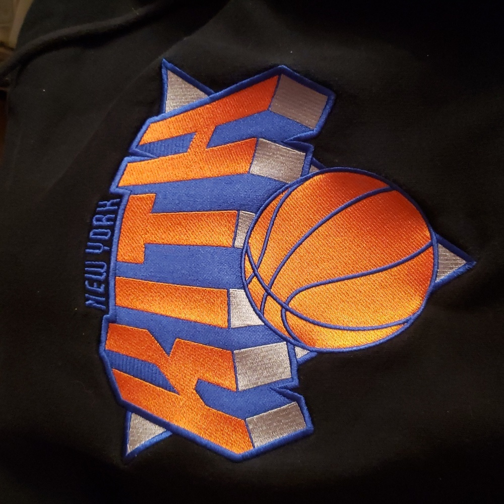 Kith New York Knicks Hoodie Sandrift, Size S, Color Black, Pre-owned - Picture 7 of 9